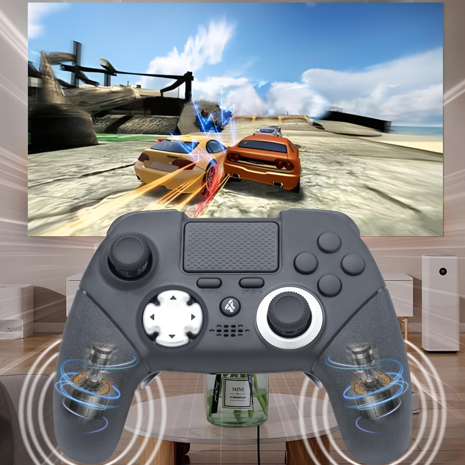 PlayStation4 - もっつ PSVR スタンド 4in1 Move 充電 ヘッドセット 収納 プロセッサー